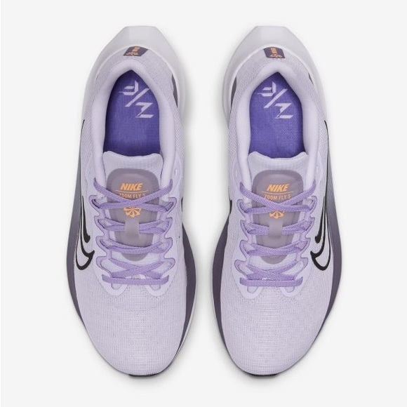 Nike Zoom Fly 5 Barely Grape Running Shoes - Picture 5 of 6